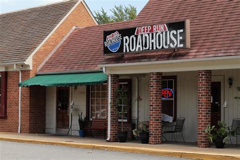 Deep run roadhouse - Deep Run Roadhouse. The Meats. 1/3 lb feeds one person. 1/2 lb Feeds 1-2 people. 1 Pound feeds 3-4 people. Pork. $6.50 + Fresh Bone in Pork Shoulder, Brown Sugar & Black Pepper Rub, Lightly Chopped, No Sauce. Brisket. $8.95 + "Our Specialty" Texas Style Black Pepper Rub, Sliced to Order.